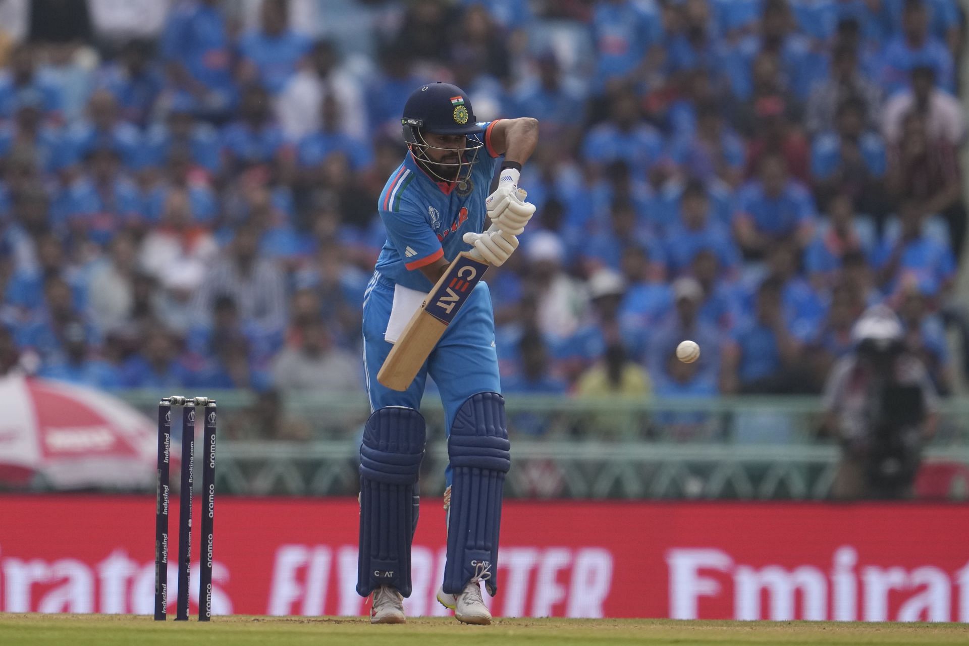 Shreyas Iyer was bounced out, not for the first time in his career